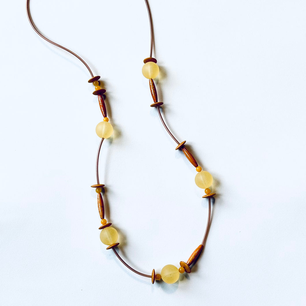 Four Bead Necklace