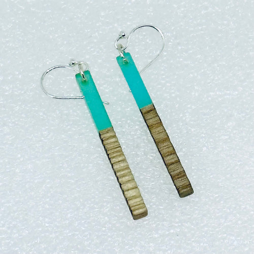 Resin & Wood Earrings