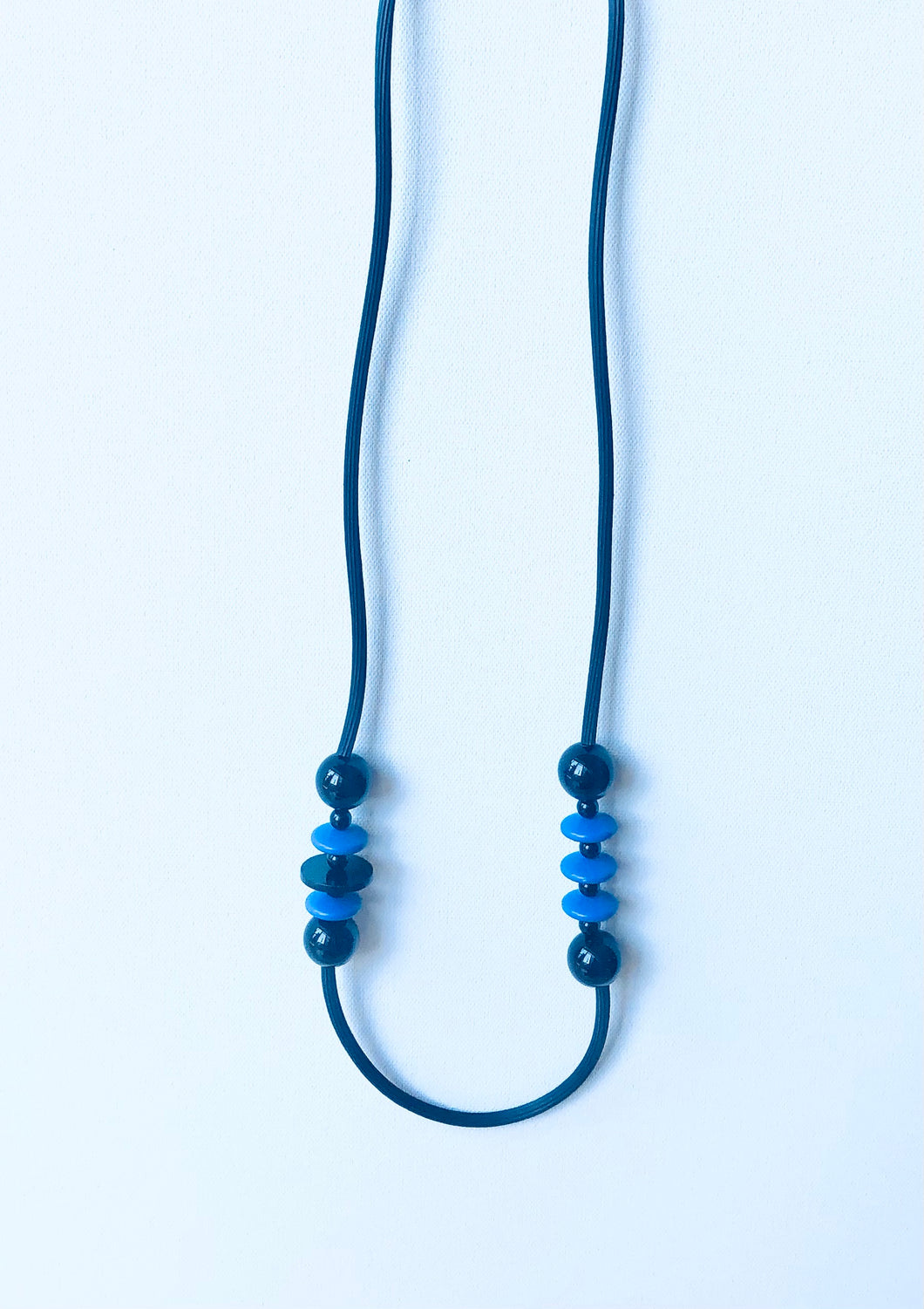 Black & Blue Necklace